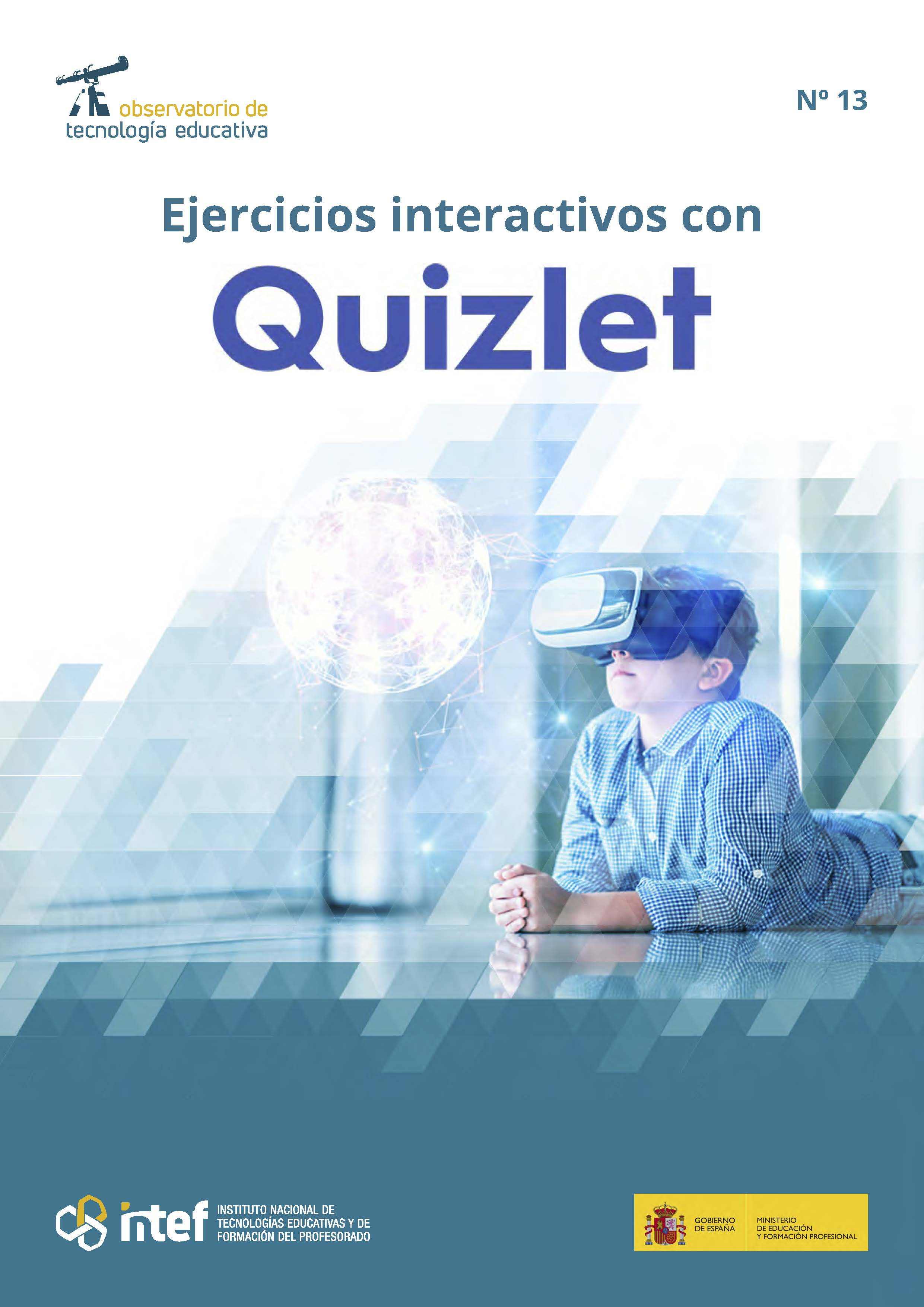 Observatorio de Tecnología Educativa nº 13. Ejercicios interactivos con  Quizlet 