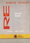 Revista de educación nº 327. Educación inclusiva
