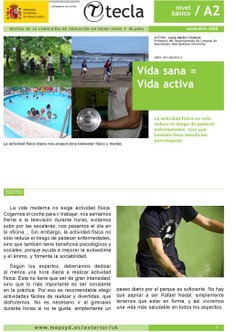 Tecla. Revista de la Consejería de Educación en Reino Unido e Irlanda. Noviembre 2008 Tecla. Revista de la Consejería de Educación en Reino Unido e Irlanda. Noviembre 2008