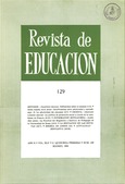 Revista de educación nº 129
