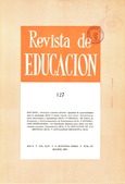 Revista de educación nº 127