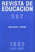 Revista de educación nº 297. Razón práctica y educación