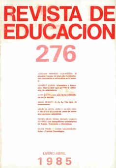 Revista de educación nº 276