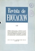 Revista de educación nº 137