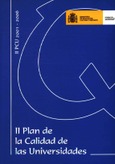 II Plan de la calidad de las universidades = The second plan for quality of universities
