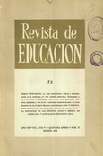 Revista de educación nº 72