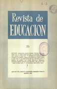 Revista de educación nº 75