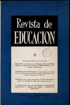 Revista de educación nº 17