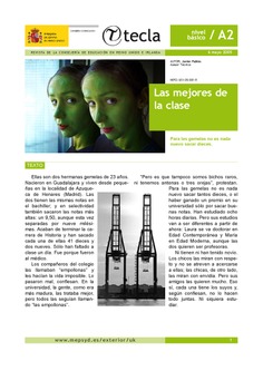 Tecla. Revista de la Consejería de Educación en Reino Unido e Irlanda. 6 mayo 2005 Tecla. Revista de la Consejería de Educación en Reino Unido e Irlanda. 6 mayo 2005