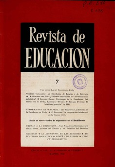 Revista de educación nº 7