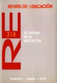 Revista de educación nº 318. Economía de la educación