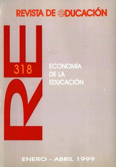 Revista de educación nº 318. Economía de la educación