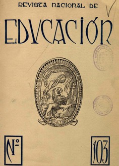 Revista nacional de educación nº 103