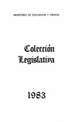 Colección legislativa año 1983