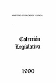 Colección legislativa año 1990