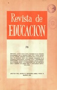 Revista de educación nº 78