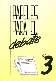 Papeles para el debate nº 3