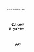 Colección legislativa año 1993