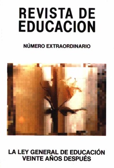 Revista de educación nº extraordinario año 1992. La ley general de educación, veinte años después