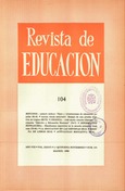 Revista de educación nº 104