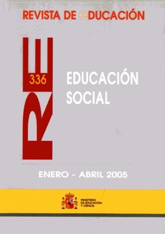 Revista de educación nº 336. Educación social