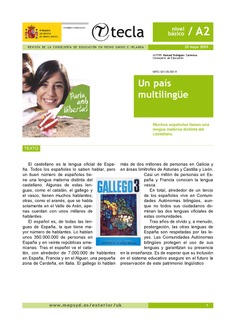 Tecla. Revista de la Consejería de Educación en Reino Unido e Irlanda. 20 mayo 2005 Tecla. Revista de la Consejería de Educación en Reino Unido e Irlanda. 20 mayo 2005