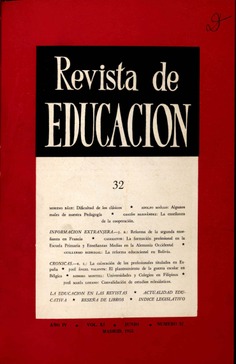 Revista de educación nº 32