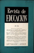 Revista de educación nº 33-34