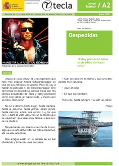 Tecla. Revista de la Consejería de Educación en Reino Unido e Irlanda. Junio 2008 Tecla. Revista de la Consejería de Educación en Reino Unido e Irlanda. Junio 2008