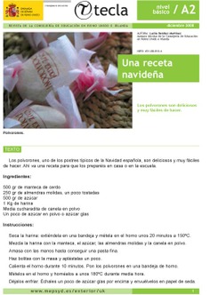 Tecla. Revista de la Consejería de Educación en Reino Unido e Irlanda. Diciembre 2008 Tecla. Revista de la Consejería de Educación en Reino Unido e Irlanda. Diciembre 2008