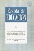 Revista de educación nº 124