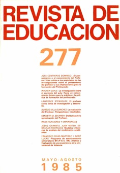 Revista de educación nº 277