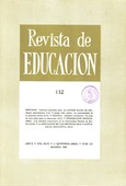 Revista de educación nº 132