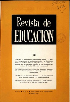 Revista de educación nº 12