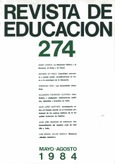 Revista de educación nº 274