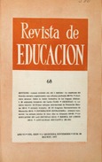 Revista de educación nº 68