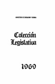 Colección legislativa año 1969