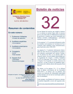 Boletín de noticias nº 32