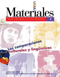 Materiales para enseñar los estándares nº 4. Las comparaciones culturales y lingüísticas