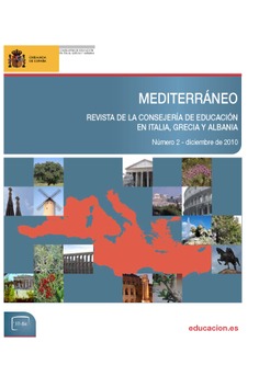 Mediterráneo nº 2. Revista de la Consejería de Educación en Italia, Grecia y Albania