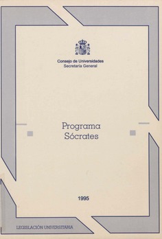Programa Sócrates. 1995