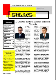 Enlace nº 60. Boletín informativo de la Consejería de Educación en Polonia