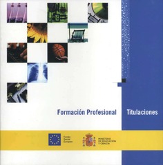 Formación profesional. Titulaciones. Edición 2004