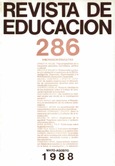 Revista de educación nº 286. Innovación educativa