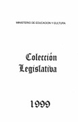Colección legislativa año 1999