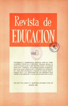 Revista de educación nº 102