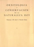 Ornitología y conservación de la naturaleza hoy