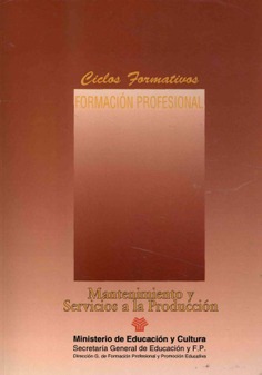 Mantenimiento y servicios a la producción. Ciclos formativos. Formación profesional