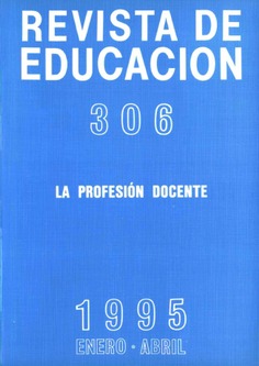 Revista de educación nº 306. La profesión docente