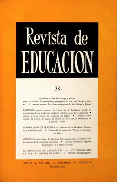 Revista de educación nº 38